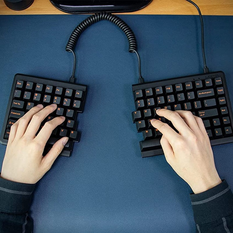 Mistel Md770 Split Mechanical Keyboard Mechanical Keyboard Rgb Gaming Office Keyboard Win/Mac Dual System Compatible Gift. 