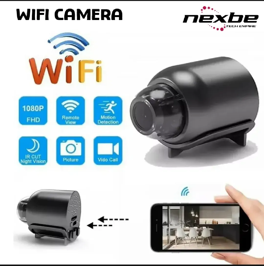 Mini Camera 1080P HD WiFi Wire HD Night Vision Camera Home X5 Remote Camera Kids Pet Safety Monitoring