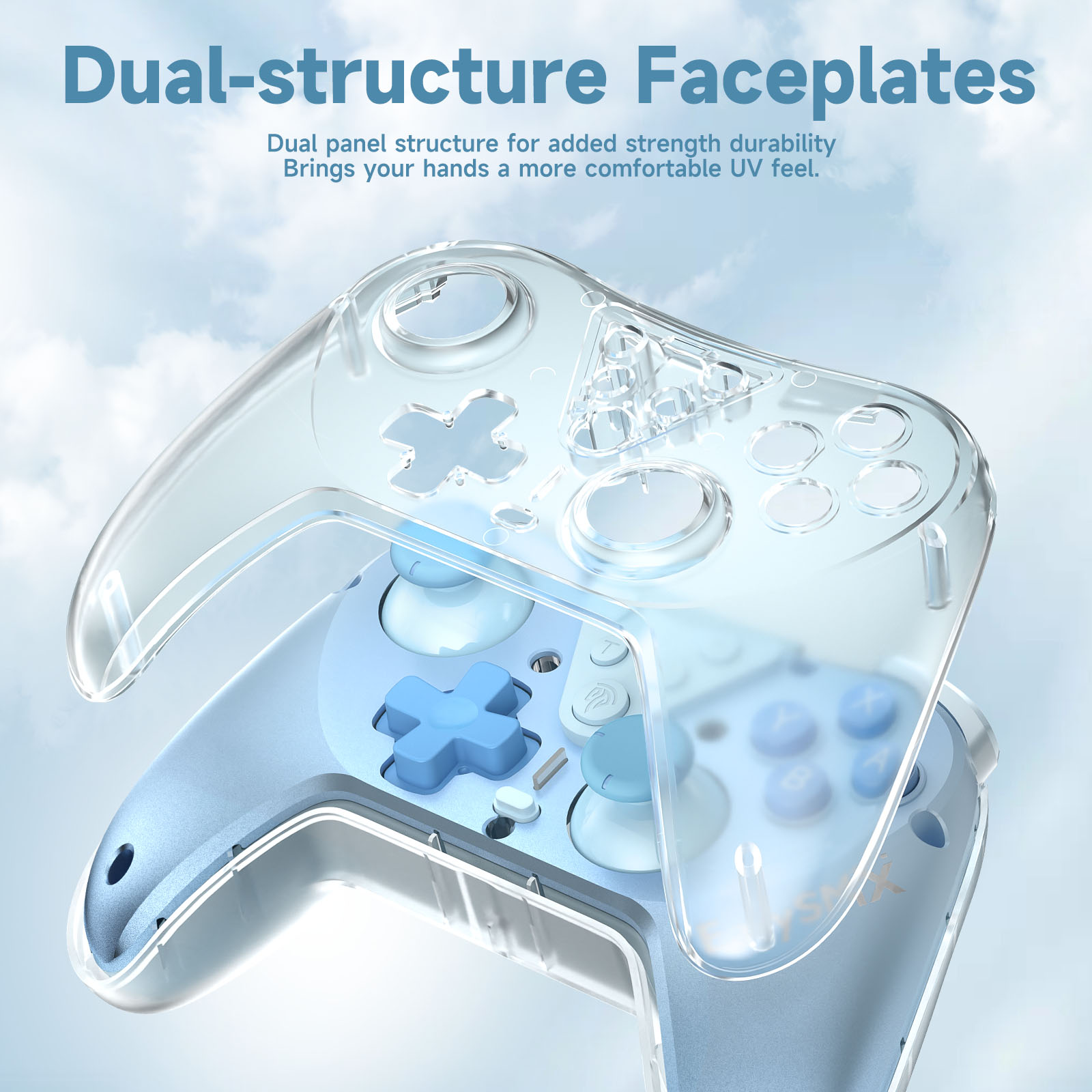 EasySMX T39 Pro Wireless Switch Controller Compatible with Nintendo Switch, PC, Steam Deck, NFC Gamepad, Hall Joystick. 