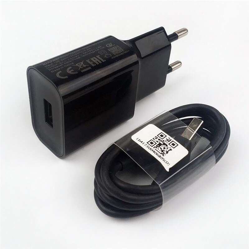 Xiaomi Redmi note 8 Charger QC 3.0 18W Fast EU Travel Charge Adapter For Mi A3 A2 A1 Max 3 9 9T pro 8 6 K20 Redmi 8 8A. 