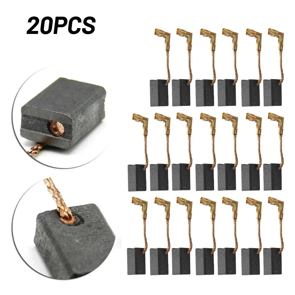 20pcs Carbon Brushes CB459 Powe Tool Accessories Replacement For Makita. GA4530R GA4534 JS1000 GA5030 GA4034 Power Tools. 