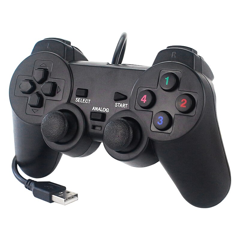 USB Gamepad Wire Joypad Game Controller Retro Joystick for Raspberry Pi 4 Model B Retroflag NESPI PC MEGAPi SUPERPi. 