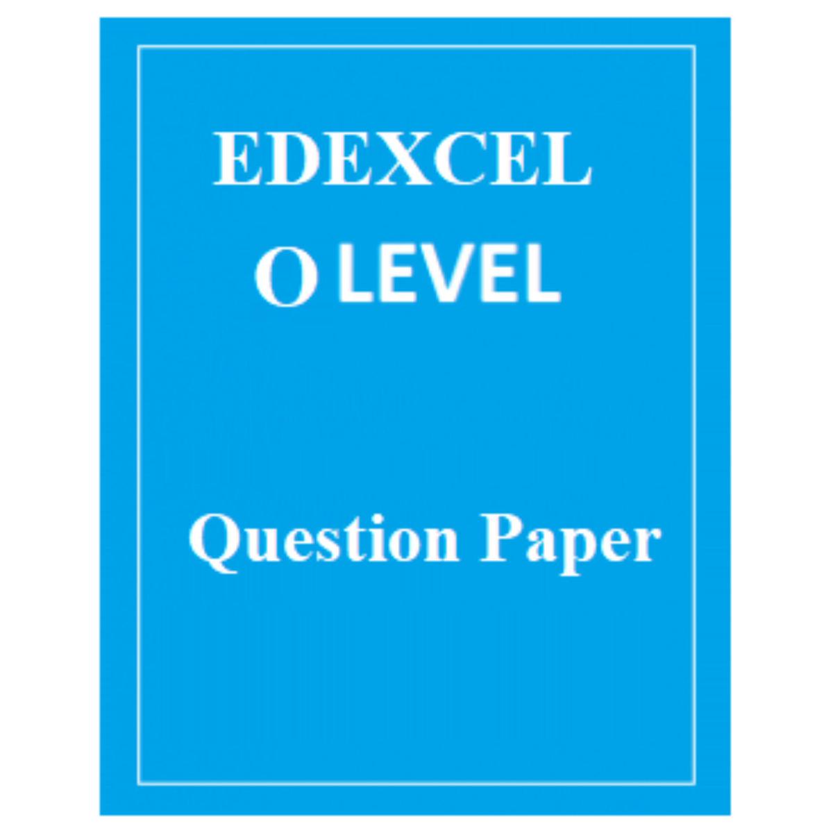 Edexcel IGCSE Mathematics A (Higher Tier) QUESTION PAPER