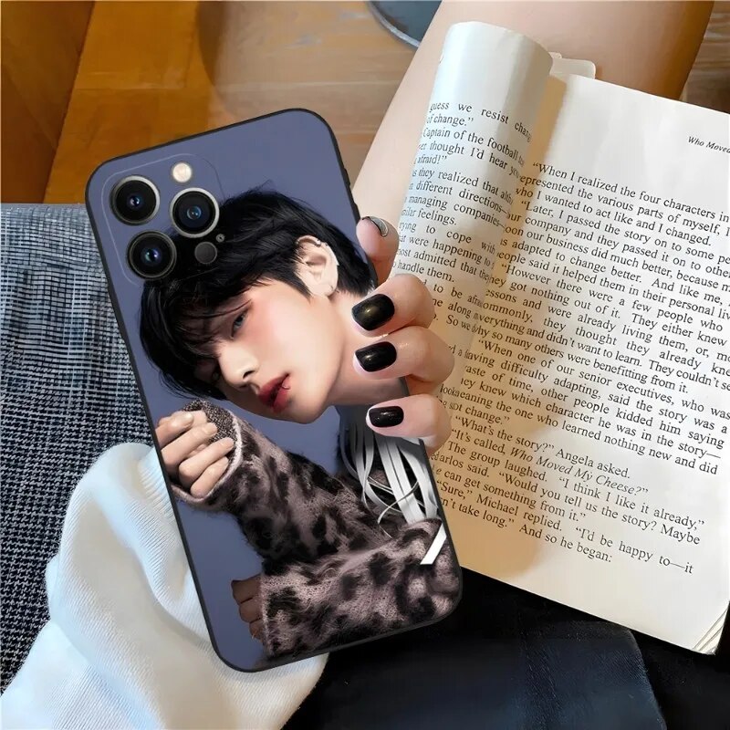 Korean Star Kim-taehyung Phone Case For Iphone 14ProMax 11 13 14 Pro Xs Max Mini Xr X 7 8 6 6s Plus Shell Coque KEEMEEUYZO. 