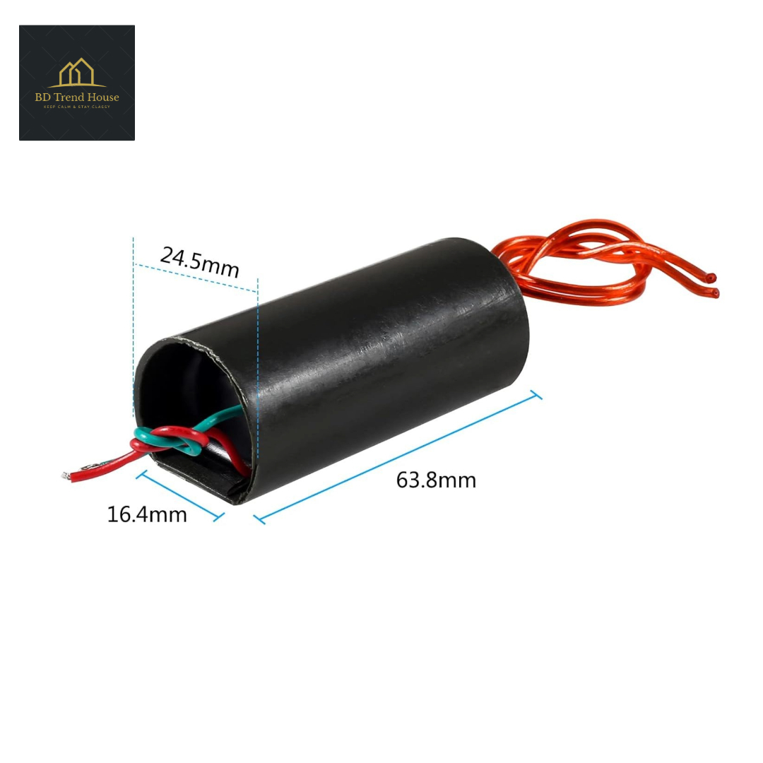 High Voltage Generator DC 3V-6V 400KV 400000V Boost Step Up Power Module High Voltage Transformer. 