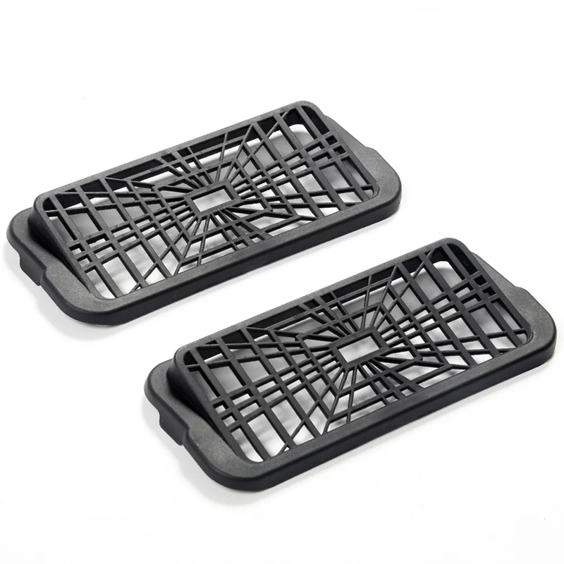 Backseat Air Vent Cover Air Flow Vent Grille Protection for Model 3 2024 Under Seat Air Outlet Cover Replacement Parts Accessories