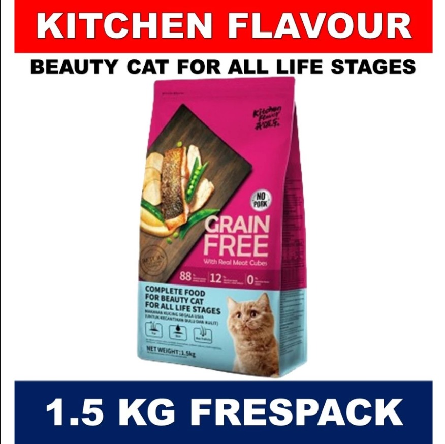 Kitchen Flavor Grain Free Complete Beauty Cat Food For all Life - Main Image