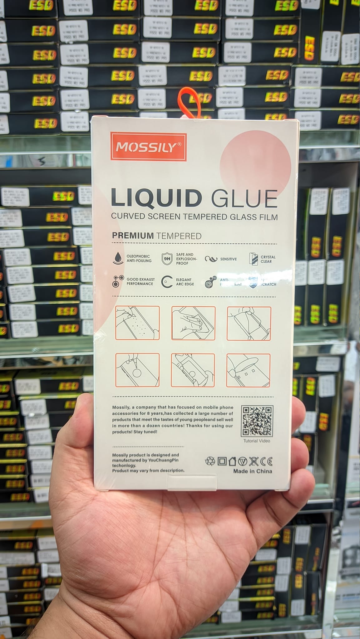 Mossily Hig Quality Curved UV Tempered Glass Screen Protector For Google Pixel 6 Pro. 