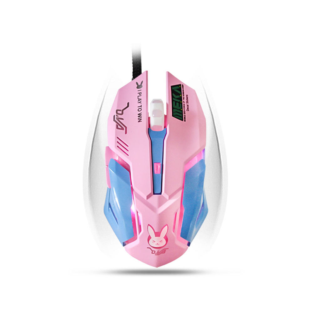 1.5M Computer Accessories Mechanical Mouse Mute Sound DVA Game Wired Mouse. 