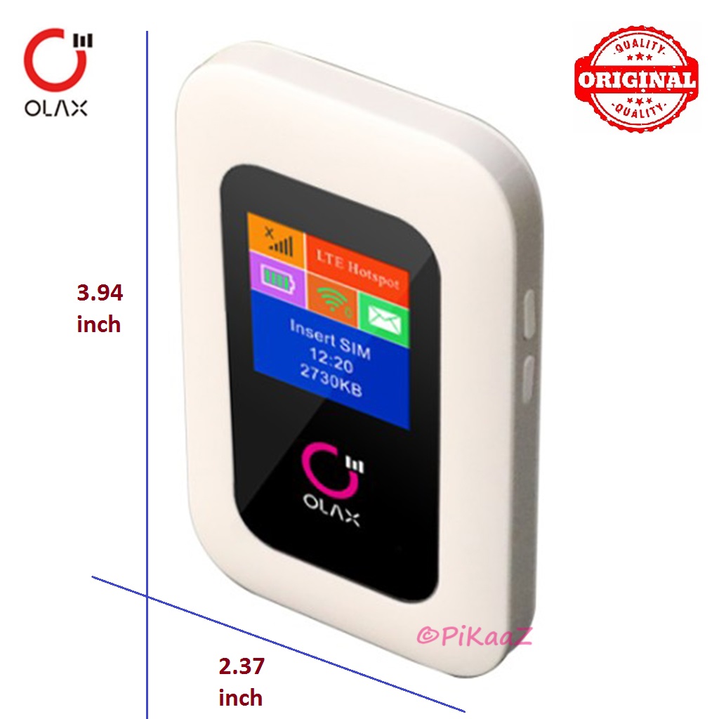 MF980L LTE Portable WiFi Hotspot Router | Ultra-Fast Internet for Travel & Home | SIM Support | Up to 10 Users | Pikaaz Official