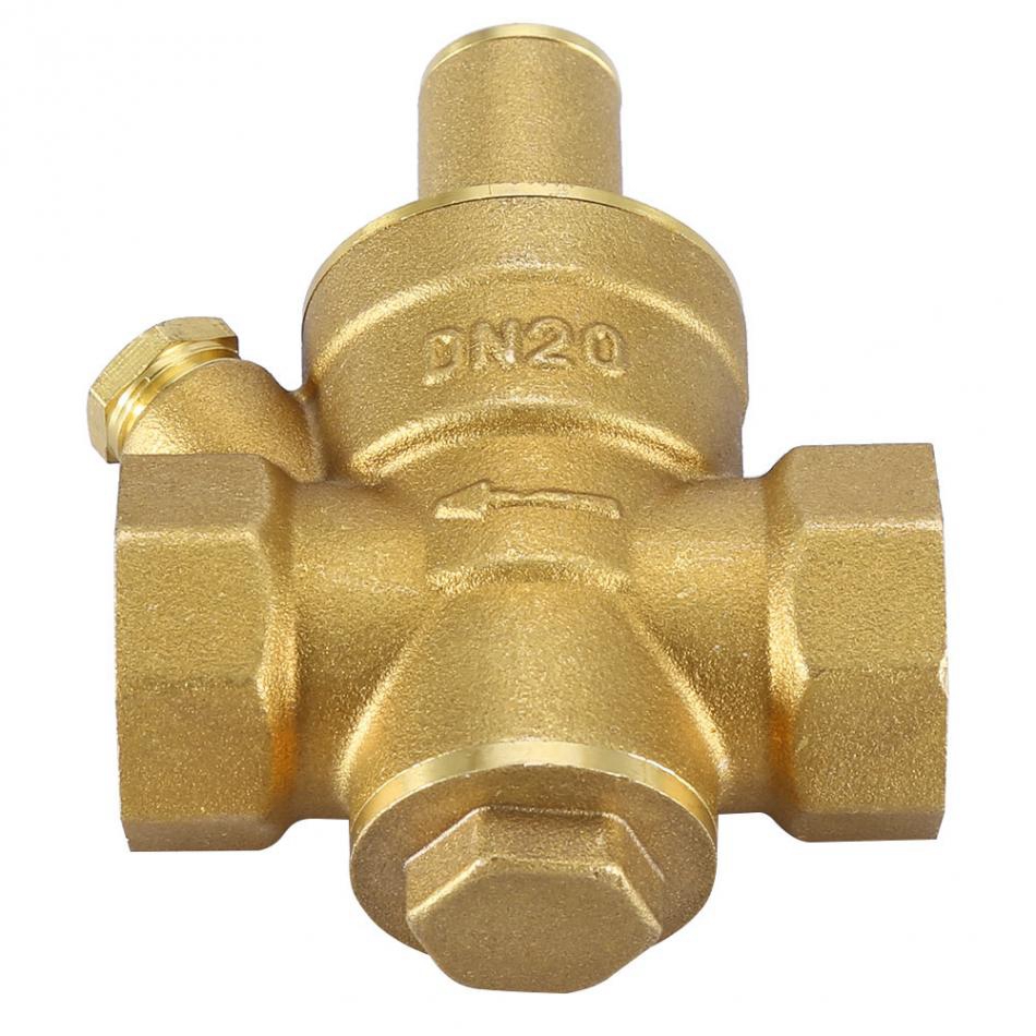 Dn20 3/4 Inch Adjustable Water Pressure Reducing Regulator Valve 1.6Mpa Water Pressure Reducing Valve. 