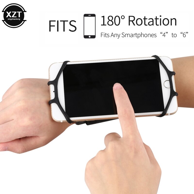 【VisioN Shop】Sports Armband Case for iPhone X 8 7 Universal Rotatable Running Sport Arm Band Key for 4-6 inch Phone. 