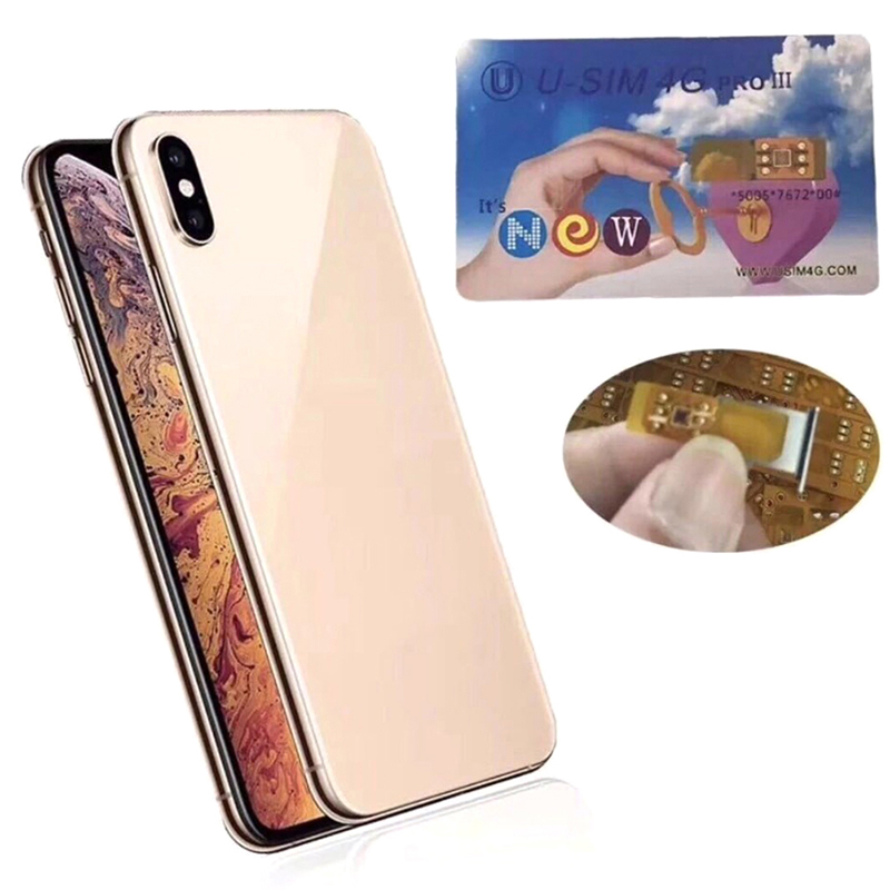 Usim 4GPro Unlock SIM-Card For Phone13/12/11/ProMax/XR Smart-Decodable Chip to SIM-Cards Tetuo. 