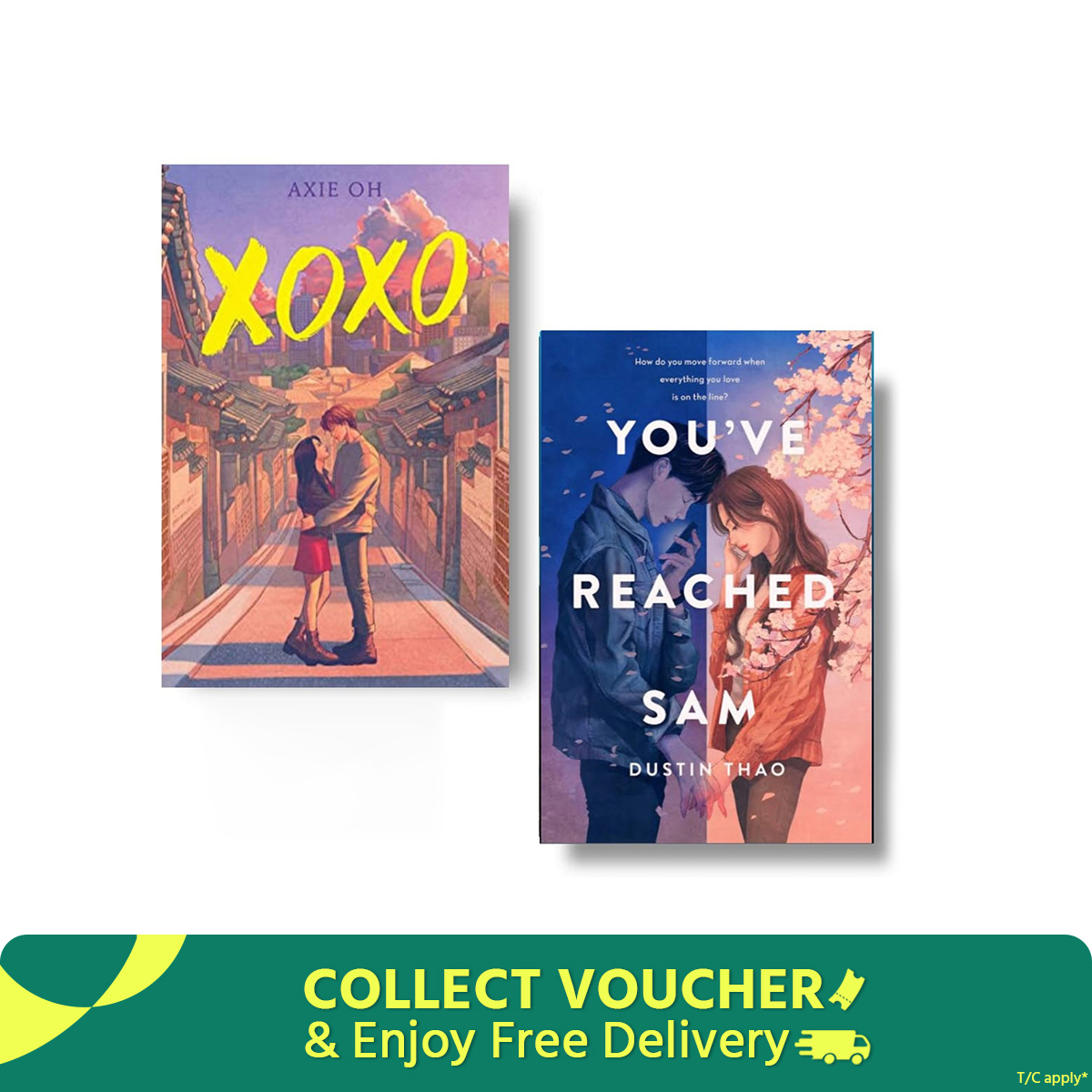 2 books set ( Xoxo , You've reached sam ) Paperback