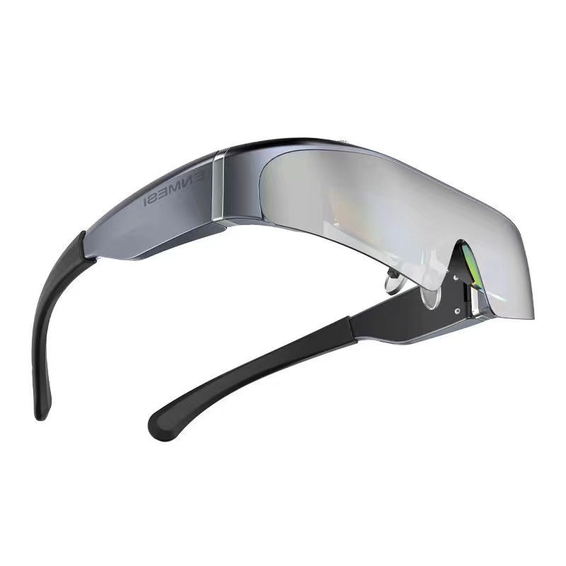 Head Mounted 3D AR/VR Smart Glasses OLED 200-inch Giant Screen VR Headset HDMI Eyeglasses Support Android System Bluetooth WIFI. 
