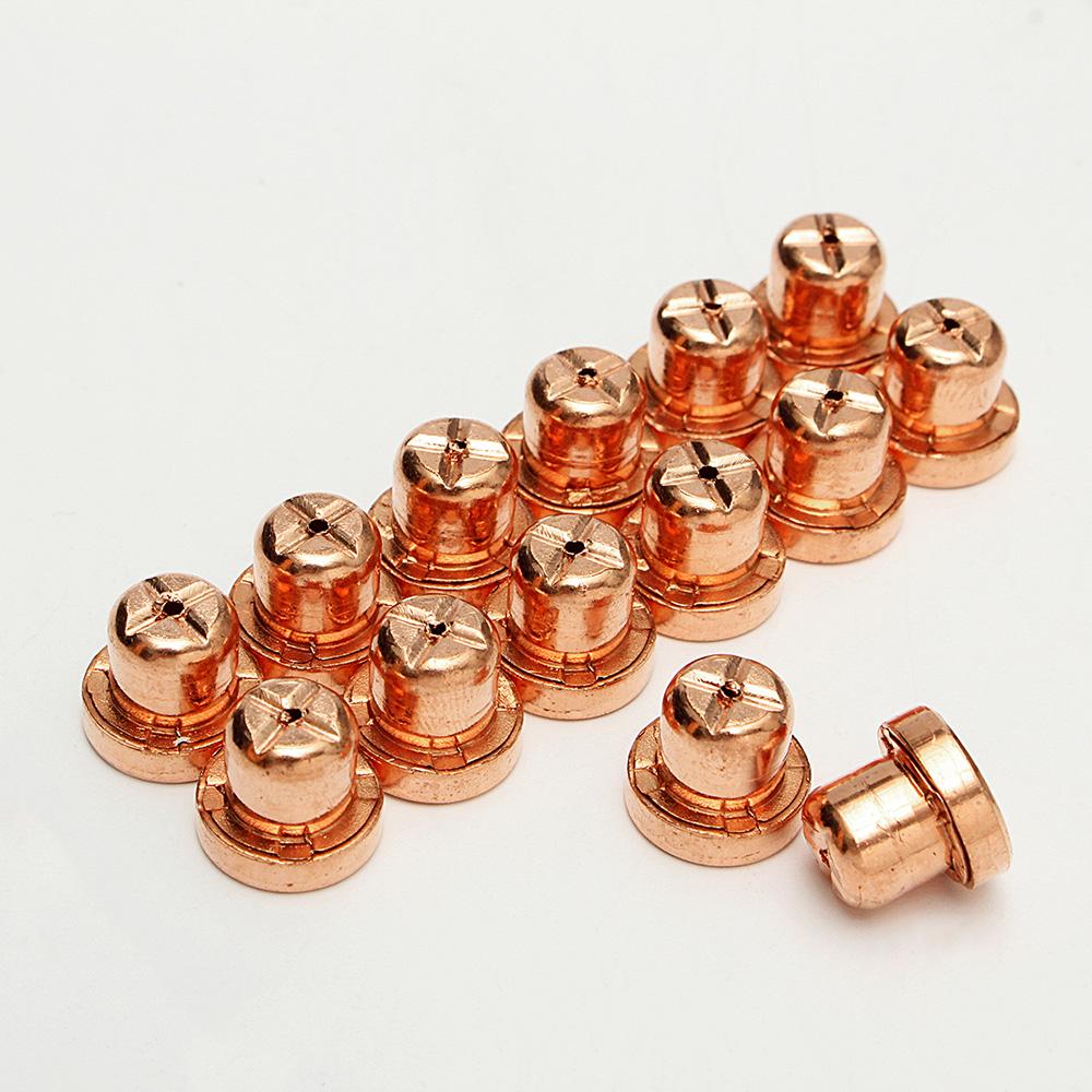46Pcs Electrodes Tips Nozzles Consumables for Plasma Cutter 40D CUT40 50D CUT50. 