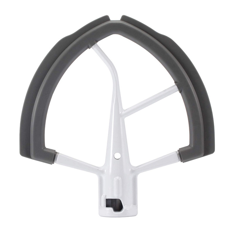 Flex Edge Beater for KitchenAid Bowl-Lift Stand Mixer - 6 Quart Dough Mixing Paddle with Flexible Silicone Edges. 