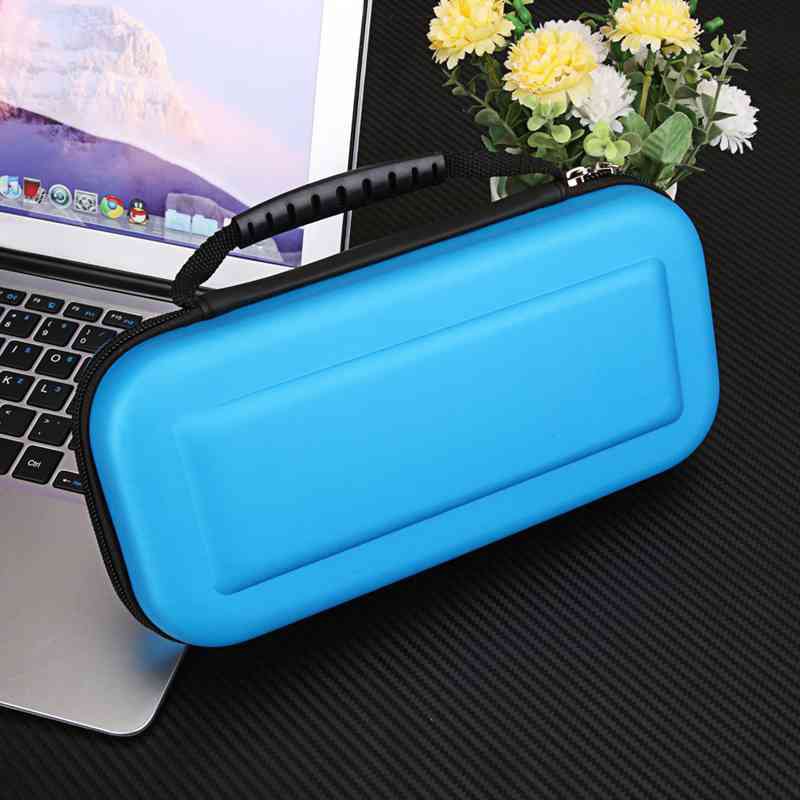 【VisioN Shop】Portable NS bag EVA Hard Shell Zip Cover Travel Protective Handle Carry Case Pouch For Nintend Switch. 