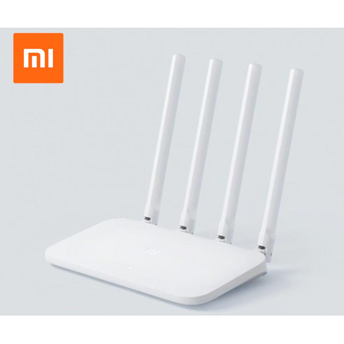 Mi WIFI Router 4C Easy Setup 64 RAM 2.4G 300Mbps 4 Antennas Wireless Routers Global Version