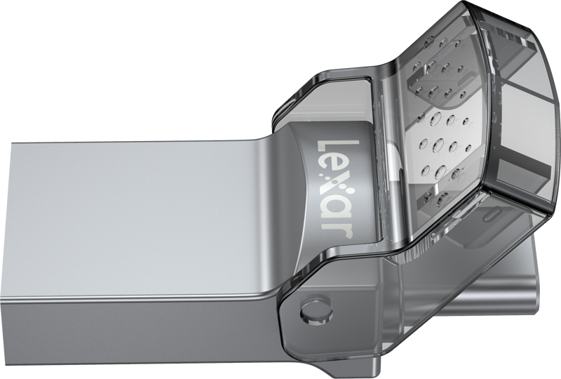 Lexar 64GB OTG Jump Drive Dual Drive D35c USB 3.0 with Type-C OTG Pen Drive. 