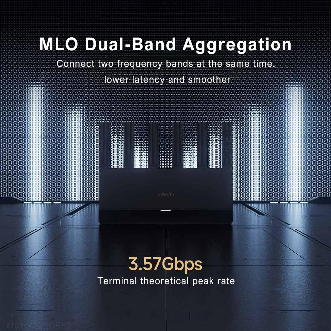 Yeni Xiaomi Router BE6500 Qualcomm dört çekirdekli Wi-Fi 7 Mesh 2.5G ağ bağlantı noktası IPTV OFDMA oyunu hızlandırıcı sinyal amplifikatör Mi ev. 