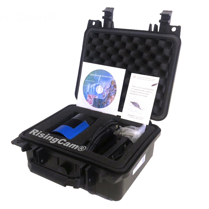 USB3.0 1.7mp SONY imx432 1.1 sensor global shutter TE cooling Cool Microscope Camera with Ultra high sensitivity. 