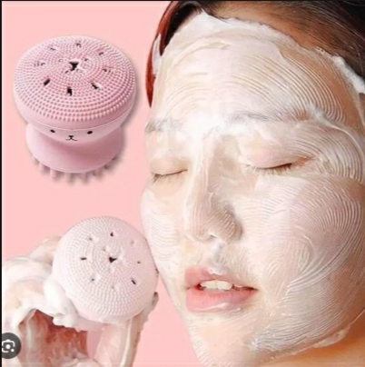 Silicone Facial Cleansing Brush Face cleaning Makeup cleaner Tool Deep Pore exfoliater black heads removal Best For Manicure Pedicure Beauty Massage