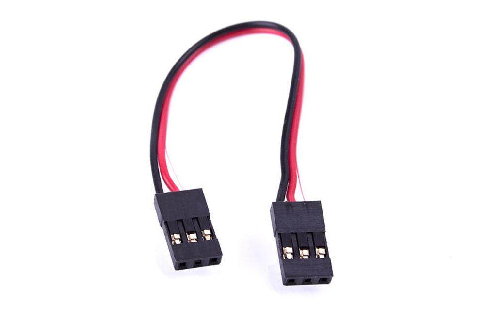 3 Pin Male To Female Remote Control Y Servo Extension Cord Cable Wire (30cm). 