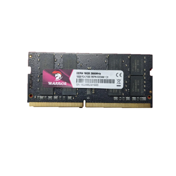Warrior 16GB DDR4 2666MHz Laptop RAM
