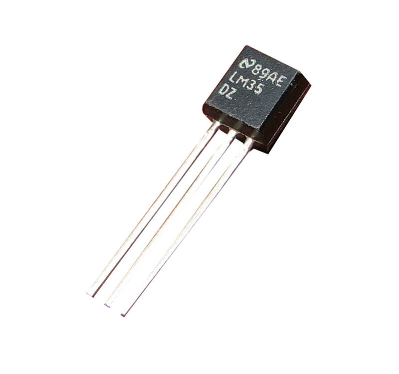 A CLASS LM35 IC LM35DZ LM-35 Temperature Sensor IC DC 4V To 30V 60mA 3 Pin Leads Temperature Sensors TO-92 Package Chip. 