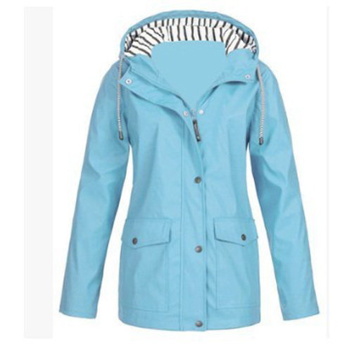 Outdoor raincoat zipper windbreaker 