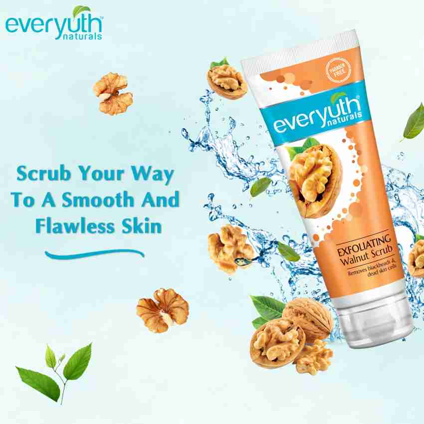 Everyuth Naturals Exfoliating Walnut Scrub - Price in India, Buy Everyuth Naturals Exfoliating Walnut Scrub Online In India, Reviews, Ratings & Features | Flipkart.com