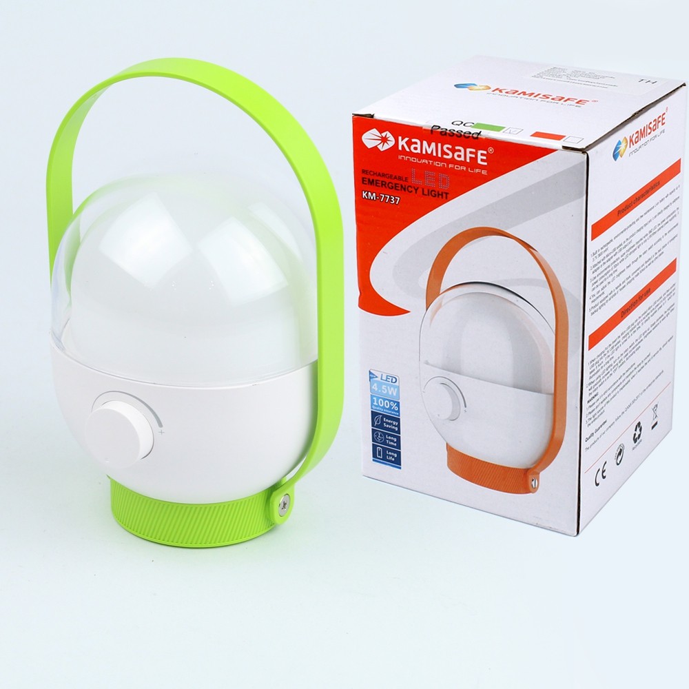 DP LED Emergency Lamp 4.5w Adjust Brightness Freely 3600 mAH Battery. 
