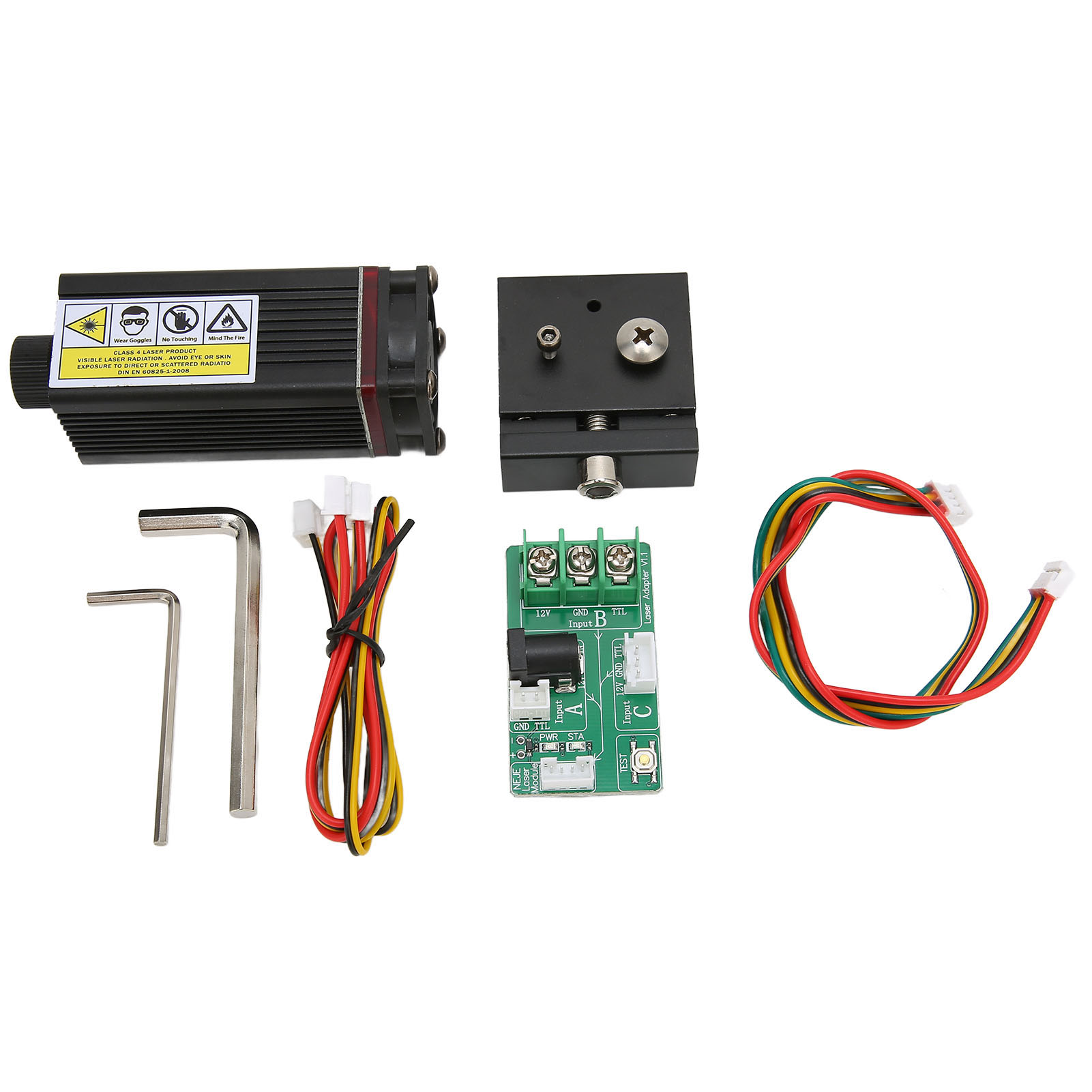 7W PWM 450nm Wavelength Laser Module Head for NEJE Master Series Engraving Machine. 