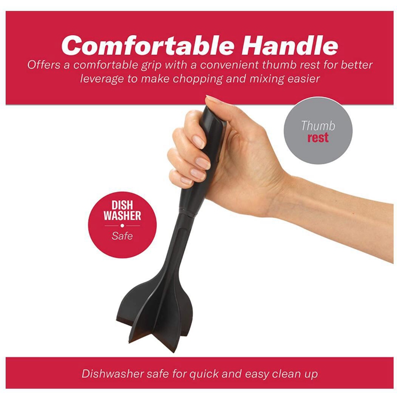 Yomym Hamburger Meat Chopper And Stirrer Heatresistant Ground Mixer