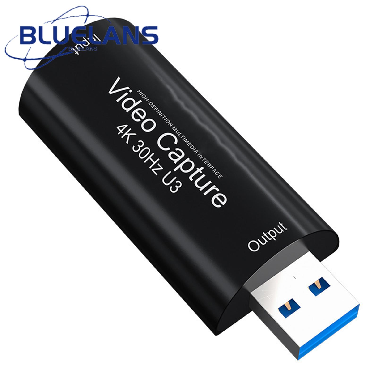 Video Capture Card Low Latency USB 3.0 to HDMI-compatible Video Audio Capture Card. 