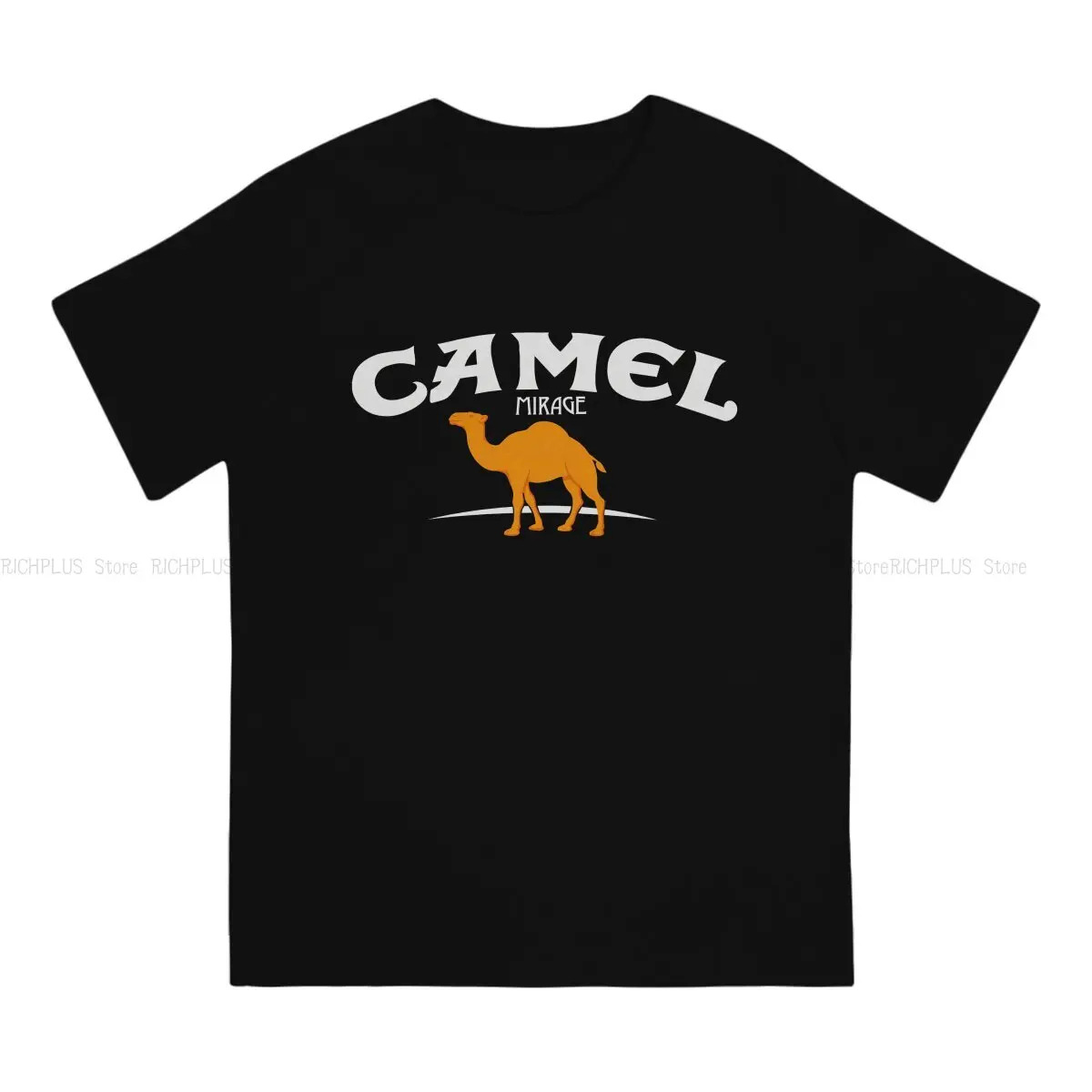 Camel Mirage Band Unique T-Shirt Camel Leisure Polyester T-Shirt Newest T-shirt For Adult. 