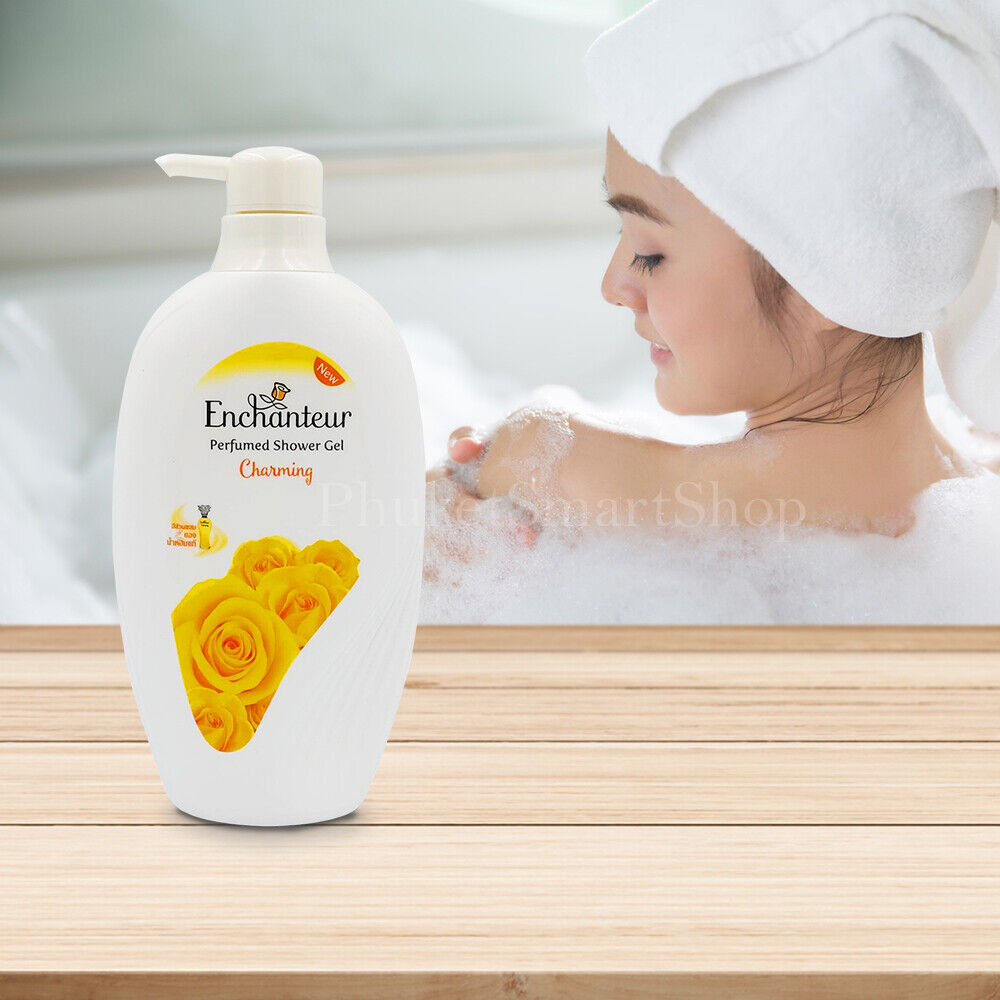 Enchanteur Perfumed Shower Gel Body Wash Bath Charming Romantic 550 ml x 7  Lot | eBay