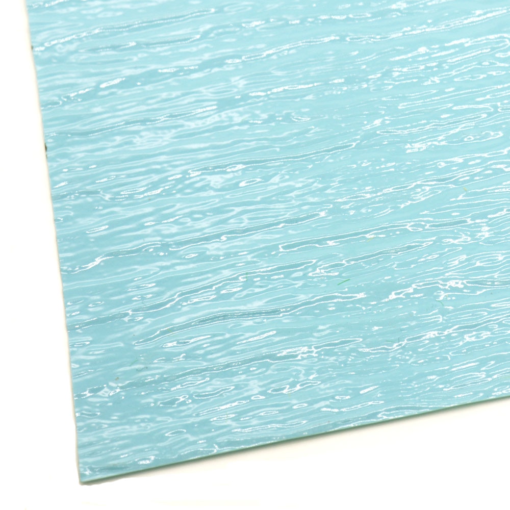 【happy one】TerranScapes River sections  flowering pattern miniature bendable decorated PVC lakes scene model making. 