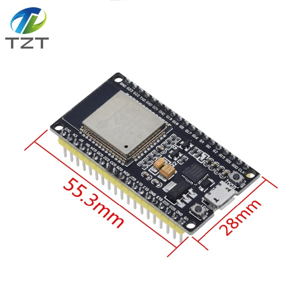 【happy one】ESP32 Development WiFi+Bluetooth Ultra-Low Power Consumption Dual Core ESP-32 ESP-32S ESP 32. 