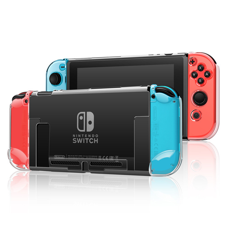 Nintendo switch Transparent Split Protective Shell SWITCH Crystal Protection Box Thin dock Crystal box. 