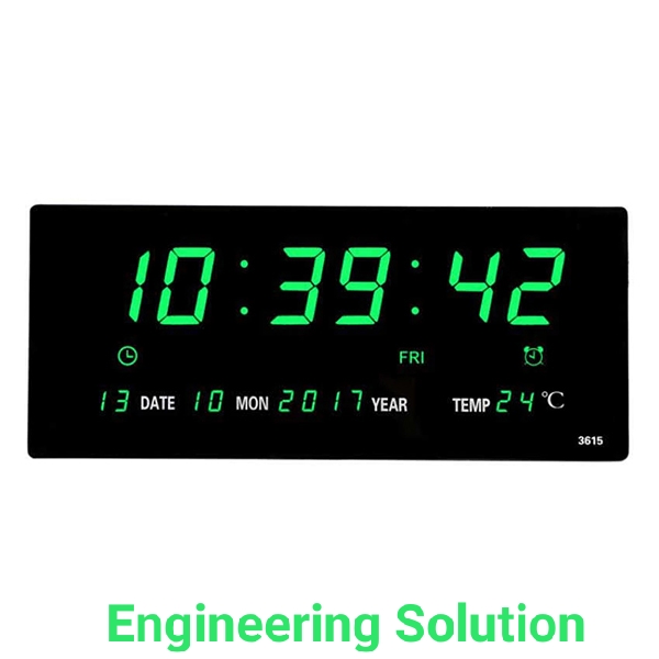 Digital LED Wall Clock And Large Display jh-3615. 