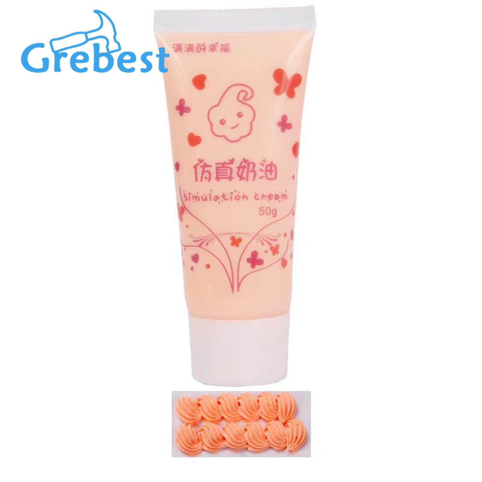 Cream Glue for Crafts Colorful Jelly Gel for Diy Phone Case Decorations Handmade Craft Supplies for Creative Projects Versatile Cream Glue Simulation Gel Smooth Texture Cream Glue. 