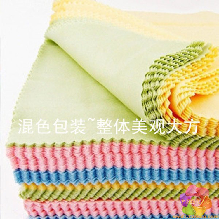 Factory wholesale cotton glasses cloth myopia glasses booty cleaning cloth lens screen cleaning cloth multi-color optional