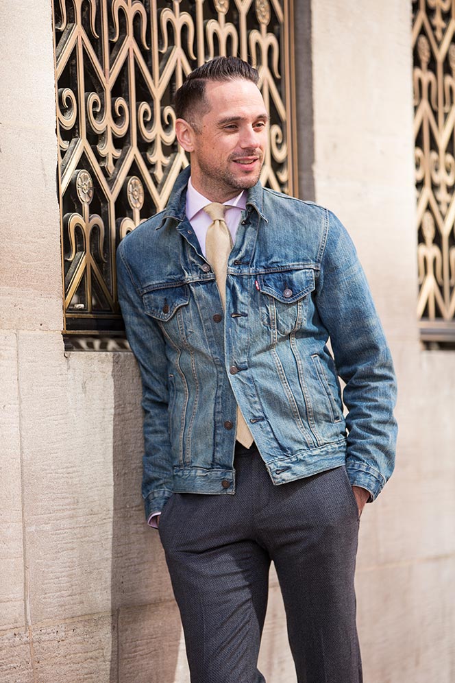 young men's denim jackets