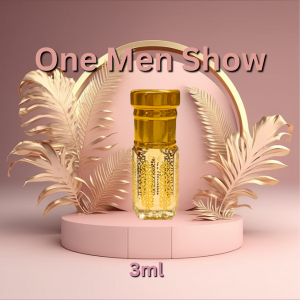 One Men Show Attar 3ml | One Man Show perfume of fresh green apple, orange leaf and lavender combination.