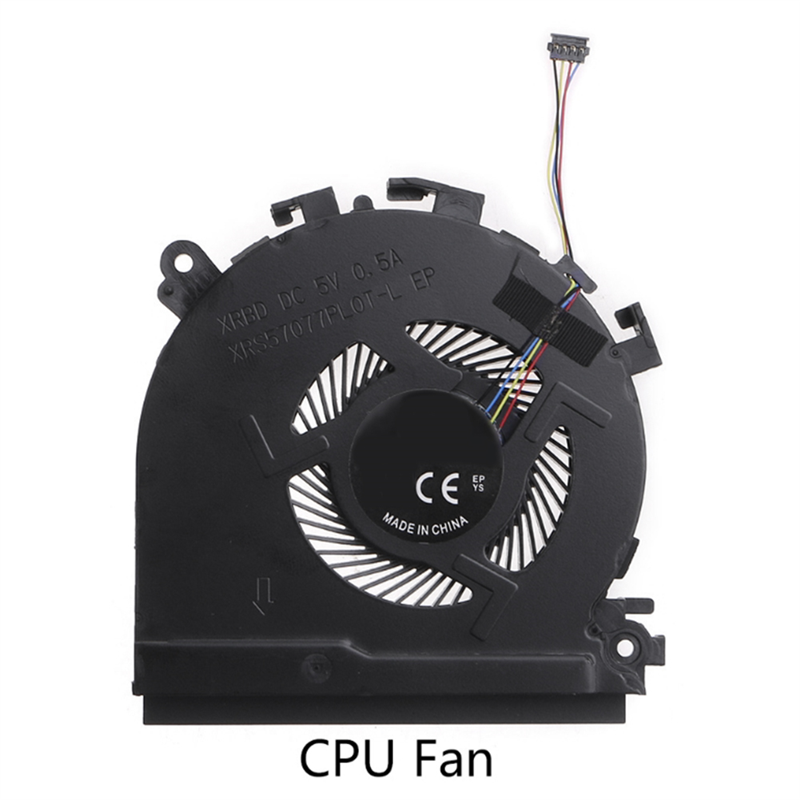 Laptop CPU +GPU Cooling Fan for HP Spectre X360 15-CH 15-CH010CA CPU & GPU Cooling Fan L17605-001 L17606-001 Spare Parts. 