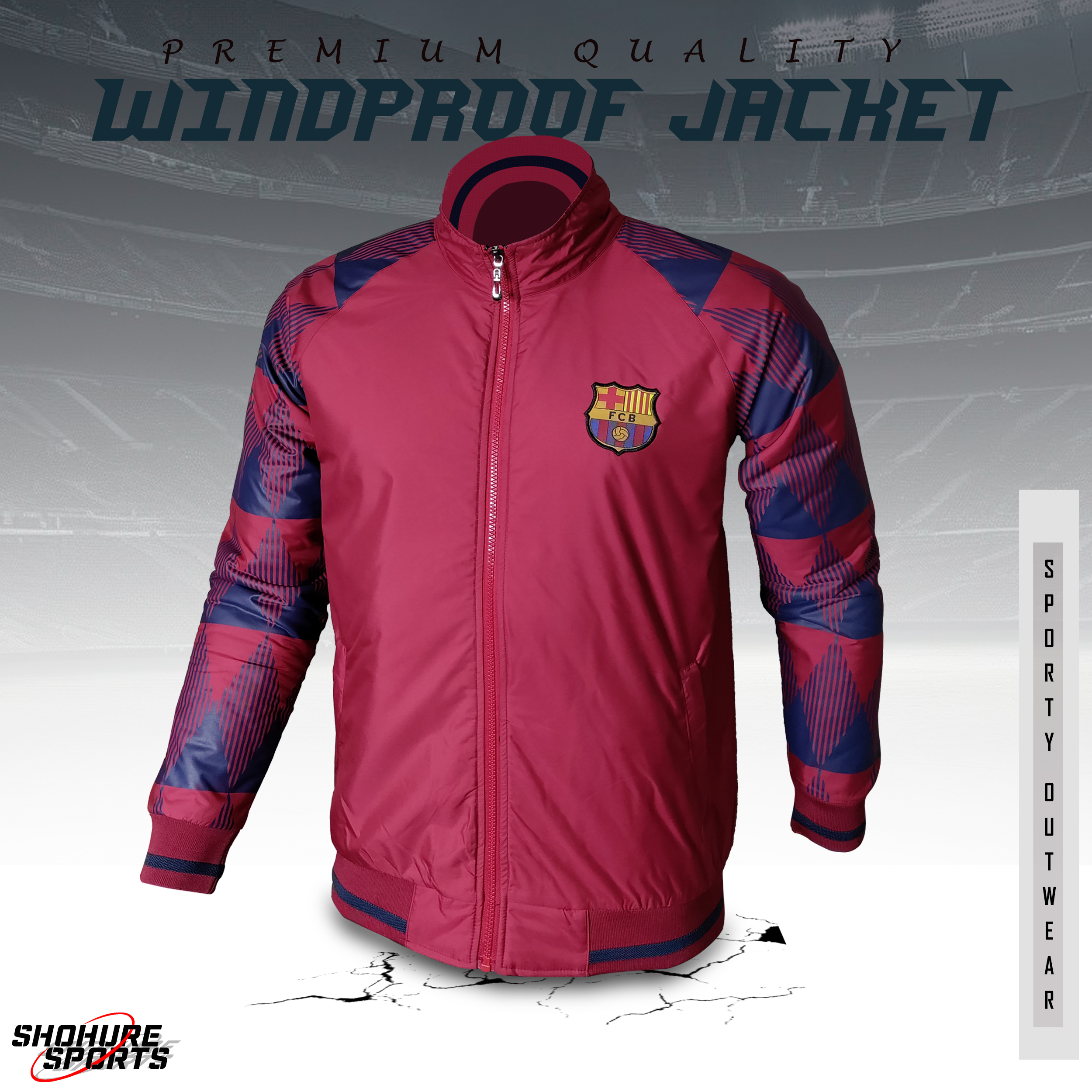 Barcelona Double part air proof jacket