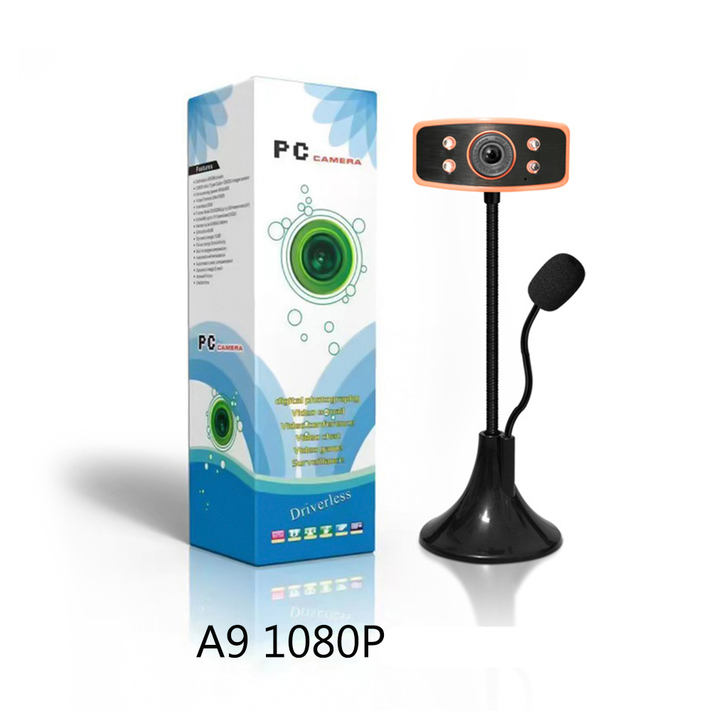 New Webcam 480P 720P 1080P HD Camera with External Microphone for Computer PC Laptop Desktop Digital USB Video Camera Web Cam. 