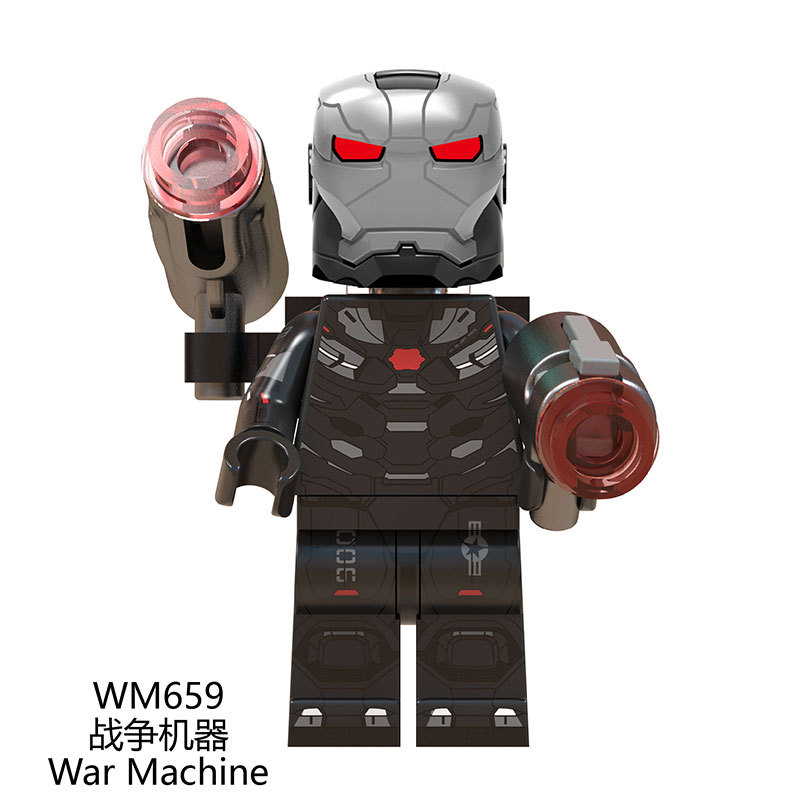 WM6056 Avengers 4 Movie Series Building Block Minifigure Eagle Eye Thor Building Block Children's Toy. 